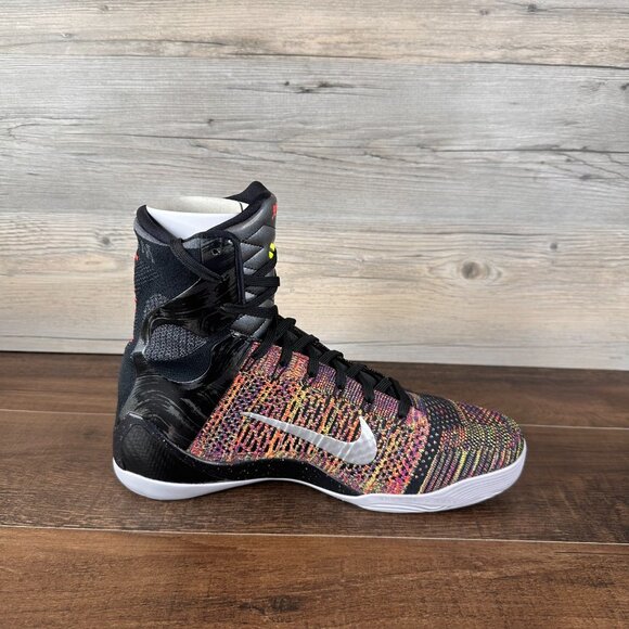 Nike Kobe 9 Elite Protro Masterpiece Mens Size 11 Black Silver Volt FZ7335 001 - Picture 6 of 9